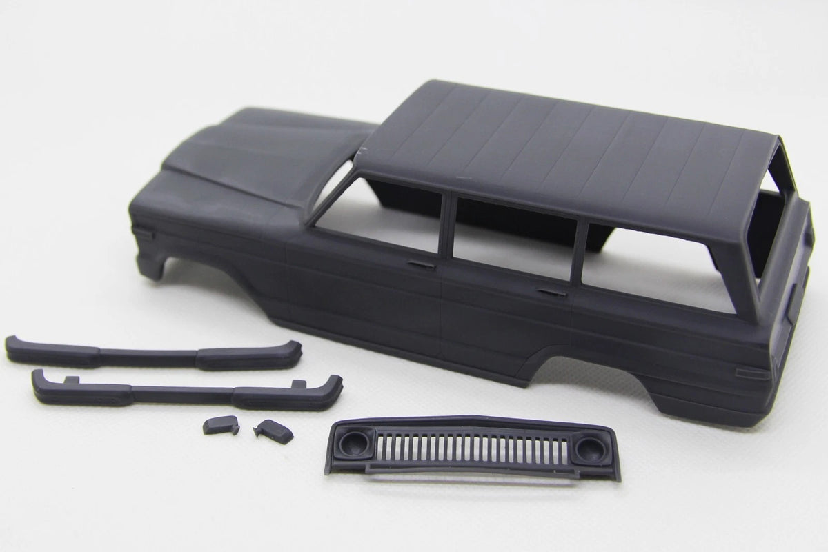 1/24 3D print 1977 Jeep Grand Wagoneer with interior transkit for Revell